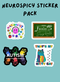 Neurospicy Sticker Pack