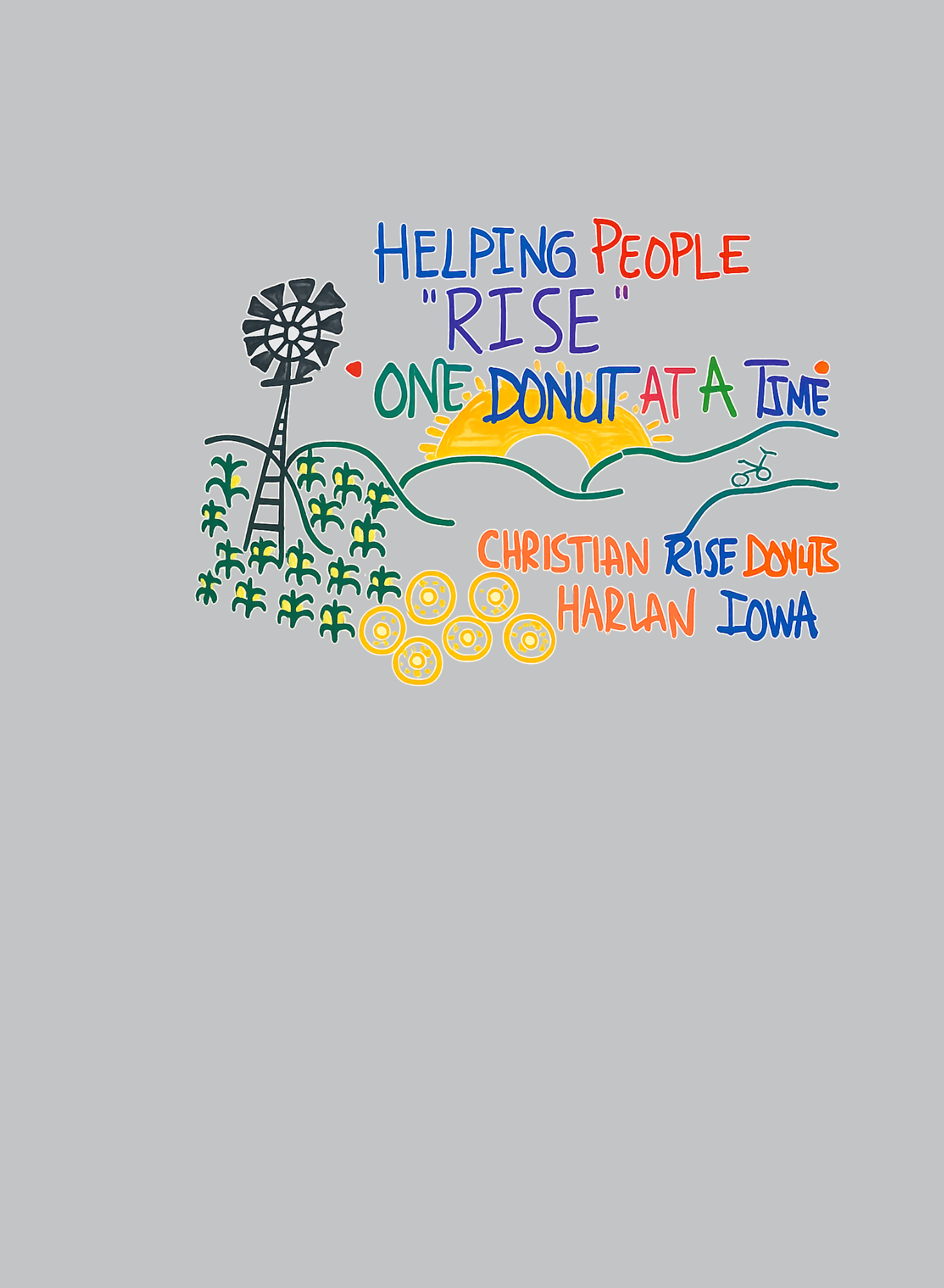 Christian's Rise Donut Tshirt