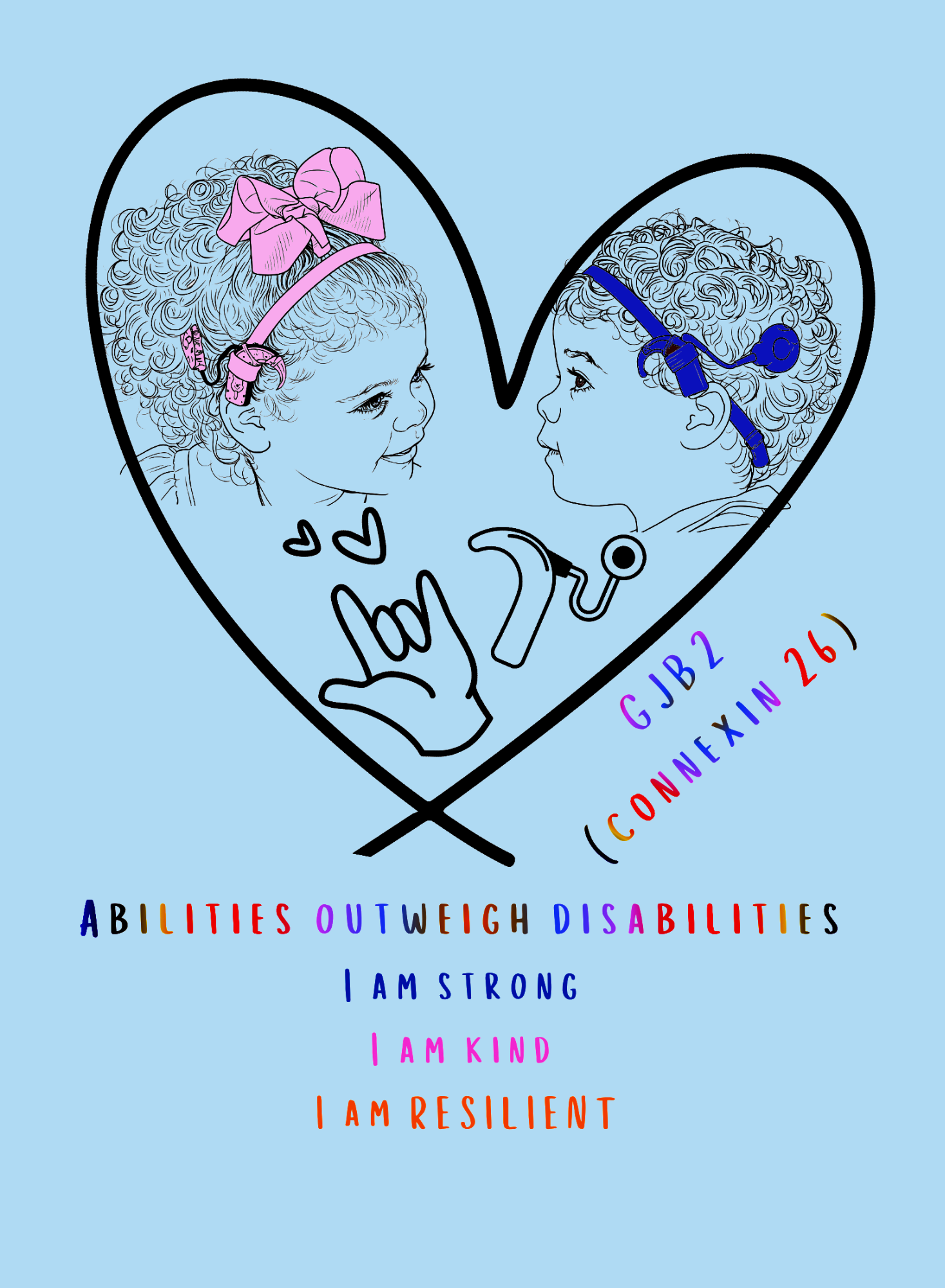 Abilities Outweigh Disablities Sweatshirt
