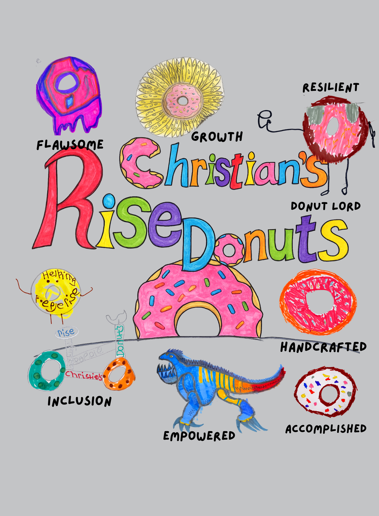 Christian's Rise Donut Tshirt