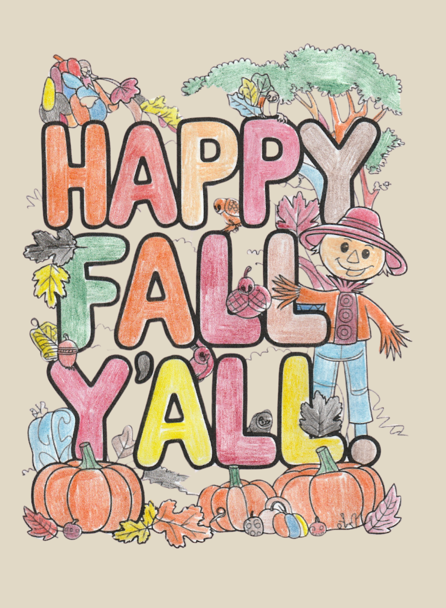 Happy Fall Sweatshirts