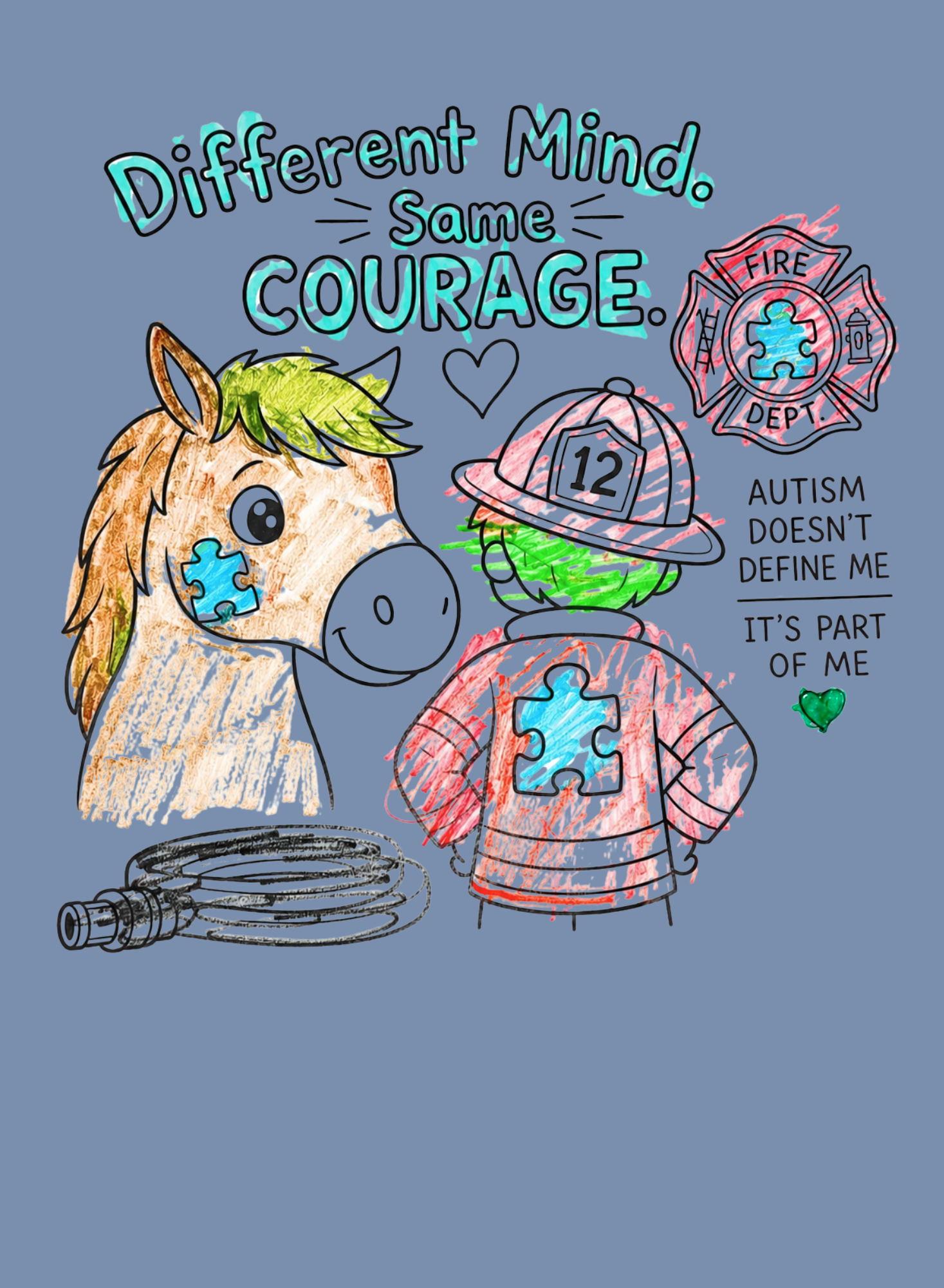 Different Mind Comfort Color Tshirt
