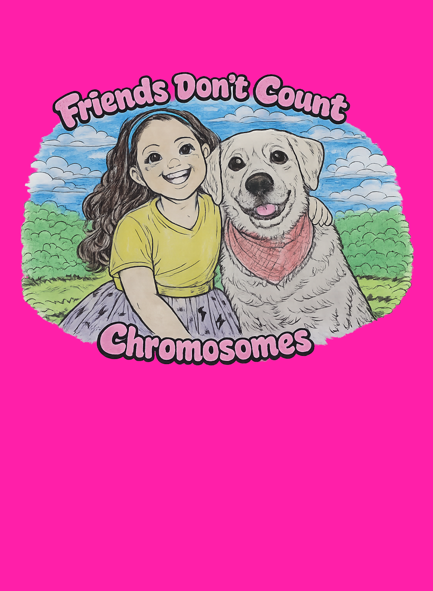 Friends Don't Count Chromosomes Sweatshirts