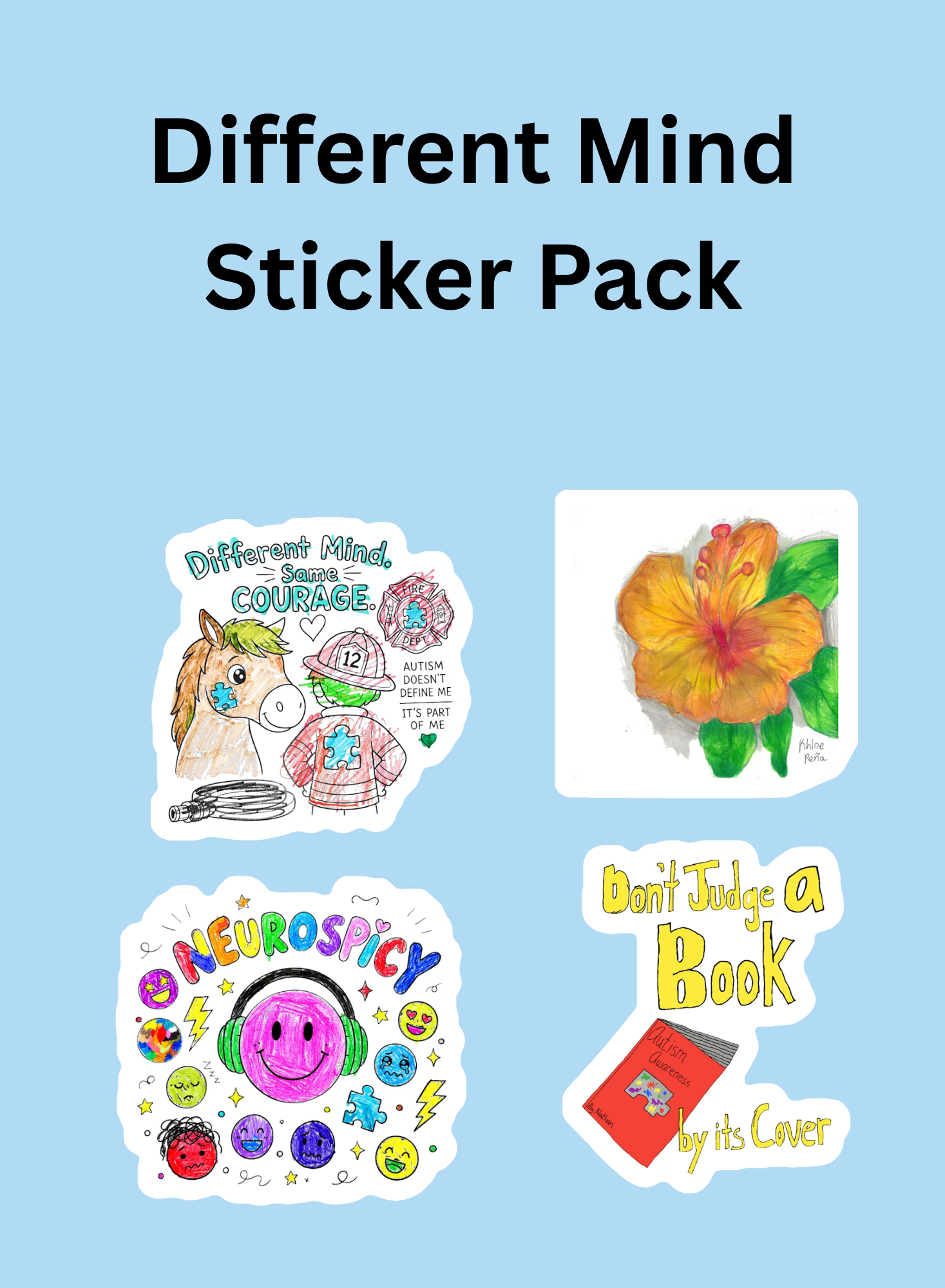 Different Mind Sticker Pack